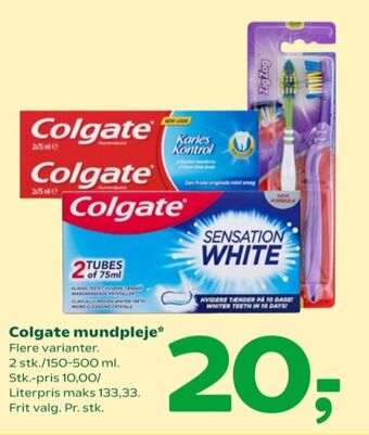 Coop 365 Colgate tandpasta tilbud