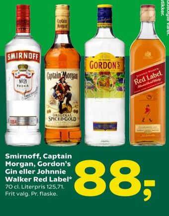 Coop 365 Smirnoff vodka tilbud