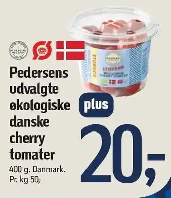 Pedersens udvalgte økologiske danske cherry tomater