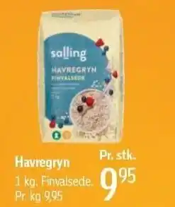Føtex Havregryn 1 kg tilbud