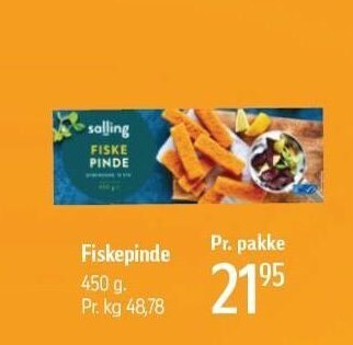 Føtex Fiskepinde tilbud