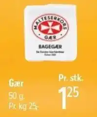 Føtex Gær 50 g tilbud