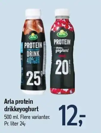 Føtex Arla protein drikkeyoghurt tilbud