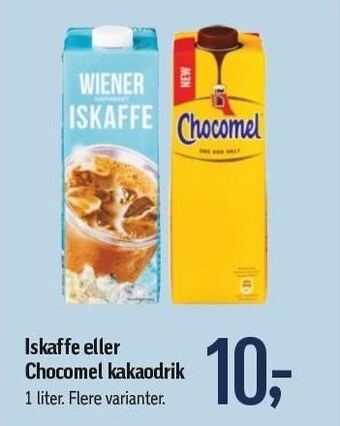 Føtex ISkaffe eller chocomel kakaodrik tilbud