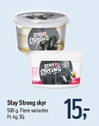 Føtex Stay strong skyr tilbud