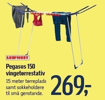 Føtex Pegasus 150 vingetørrestativ tilbud
