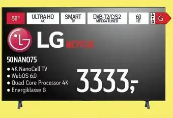 Føtex 50NANO75 LG smart tv tilbud