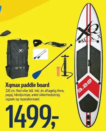 Xqmax paddle board