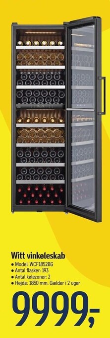 Føtex Witt vinkøleskab tilbud
