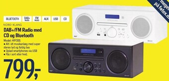 Føtex DAB+/FM Radio m. CD og Bluetooth tilbud