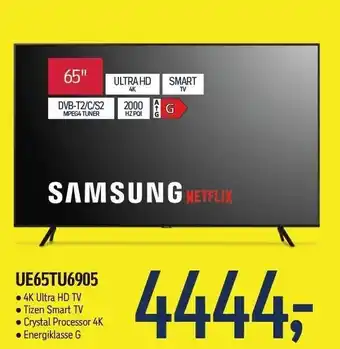 Føtex 65" Ultra HD Smart TV tilbud