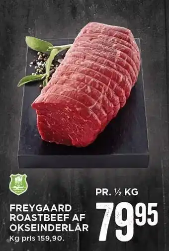 MENY Roastbeef af okseinderlår tilbud