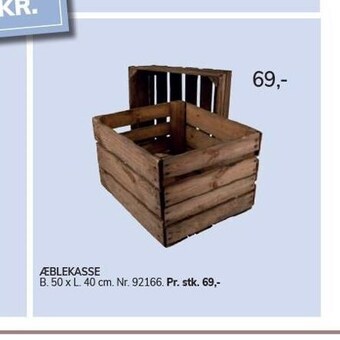 Daells Bolighus Æblekasse tilbud