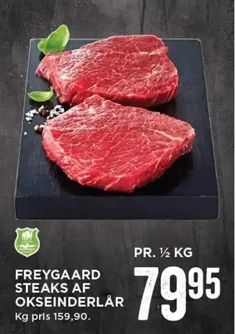 MENY Steaks af okseinderlår tilbud