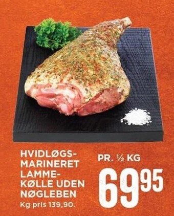 MENY Hvidløgsmarineret lammekølle uden nøgleben tilbud