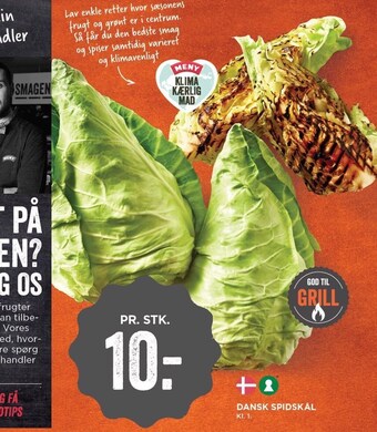MENY Dansk spidskål tilbud