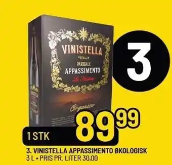 Vinistella appasimento økologisk