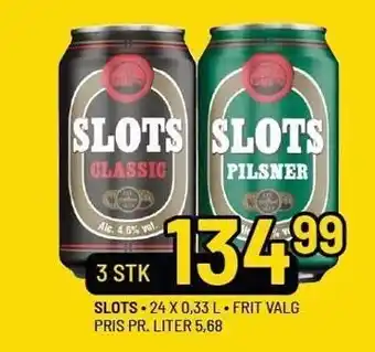 Priss Slots 3 stk. tilbud