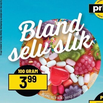 Bland selv slik 100 g
