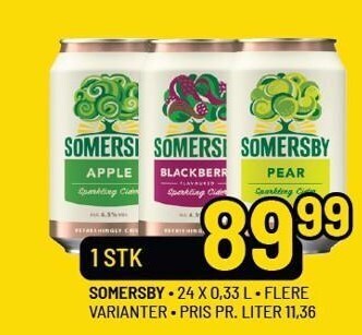 Priss Somersby tilbud