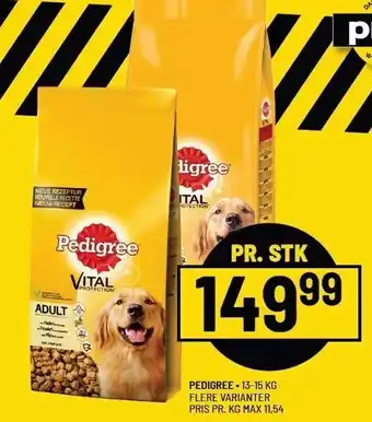 Pedigree flere varianter