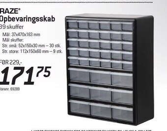 Opbevaringsskab