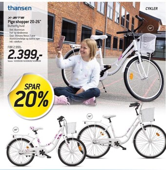 Thansen Pige shopper tilbud