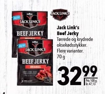 Beef jerky
