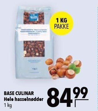 Citti Hele hasselnødder 1 kg tilbud