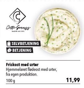 Friskost med urter