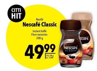 Nescafé classic
