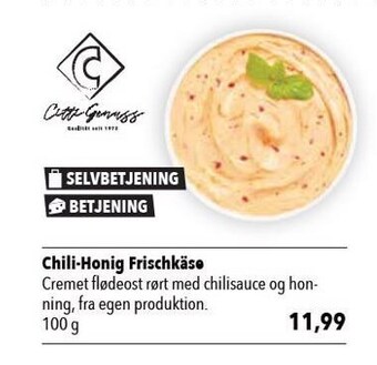 Chili-Honig frischkäse