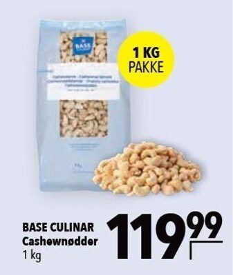 Citti Cashewnødder 1 kg tilbud