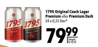 Citti 1795 original czech lager tilbud
