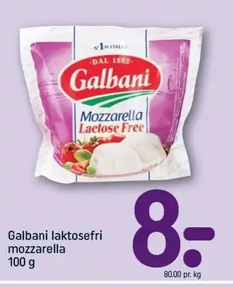 Galbani laktosefri mozzarella