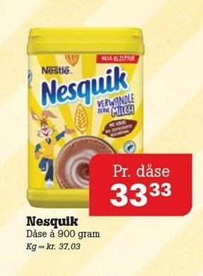 Poetzsch Padborg Nesquik tilbud