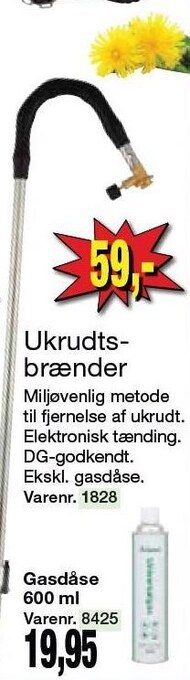 Harald Nyborg Ukrudtsbrænder tilbud