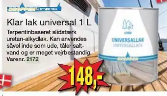 Harald Nyborg Klar lak universal 1L tilbud