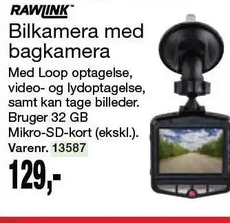 Harald Nyborg Bilkamera m. bagkamera tilbud