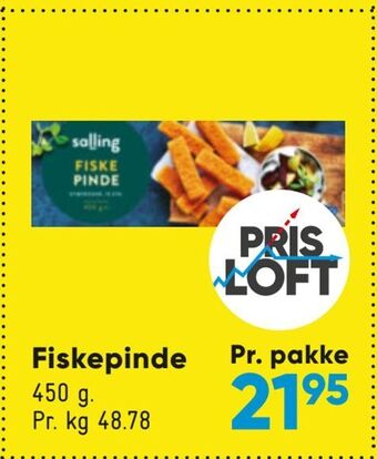 Bilka Fiskepinde tilbud