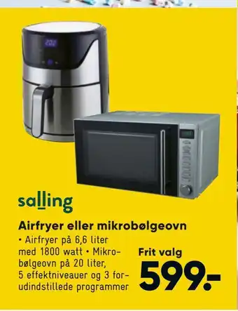 Bilka Airfryer eller mikrobølgeovn tilbud