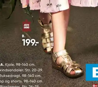 Bilka Skind sandaler tilbud