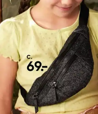 Bilka Bæltetaske med glimmer tilbud