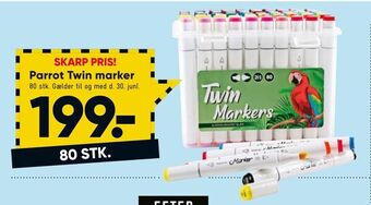 Bilka Parrot Twin marker tilbud