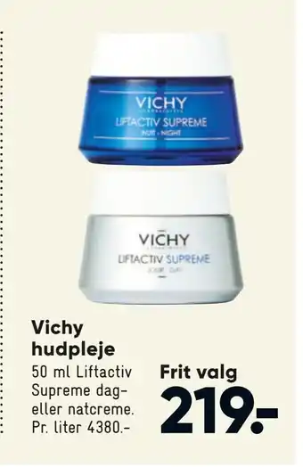 Bilka Vichy hudpleje tilbud