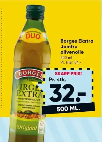 Borges Ekstra Jomfru olivenolie