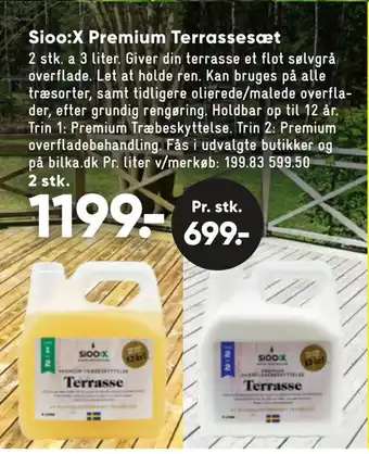 Bilka Sioo:X Premium Terrassesæt tilbud
