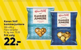 Bilka Karen Volf kammerjunkere tilbud