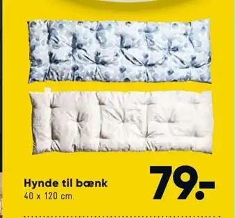 Bilka Hynde til bænk tilbud