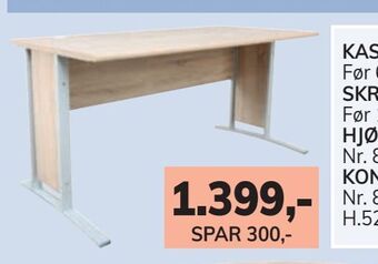 Daells Bolighus Skrivebord tilbud